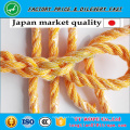 Orange Farbe 3 Stränge verdreht Kp-Seil für Japan-Markt